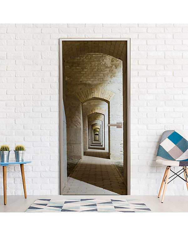 artgeist Türtapete Mysterious Corridor beige Gr. 90 x 210 | 05902157053296 artgeist Türtapete Mysterious Corridor beige Gr. 90 x 210 | 05902157053296