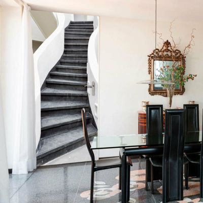 artgeist Türtapete Photo wallpaper – Stairs I mehrfarbig Gr. 90 x 210 | 05902157053814