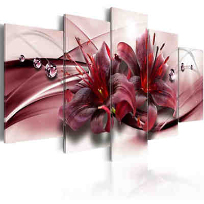 Wandbild Pink Lily