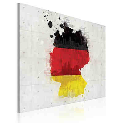 Wandbild Deutschlandkarte