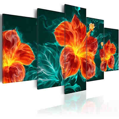 Wandbild Flaming Lily