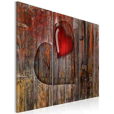 Wandbild Heart to heart