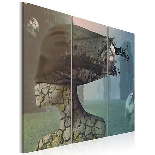 Wandbild Brainstorm - triptych