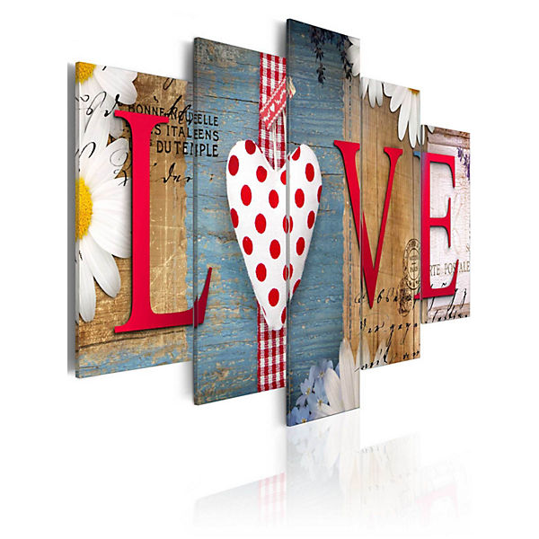 Wandbild LOVE - handmade
