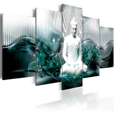Wandbild Azure Meditation