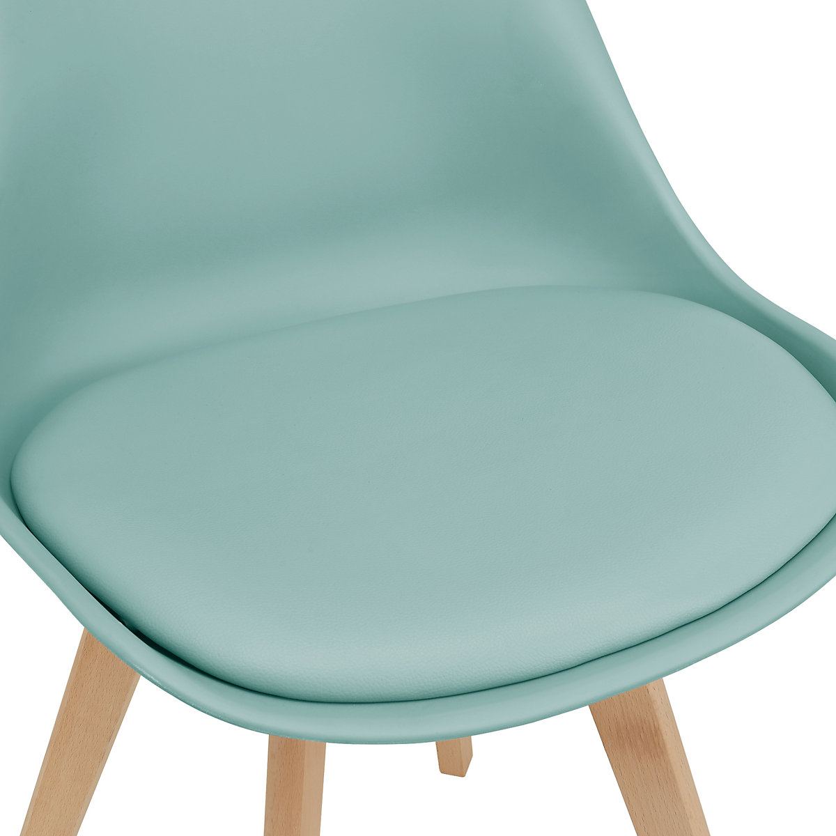Polsterstühle Esszimmerstühle 2er Set aus Kunstleder Design Stuhl in