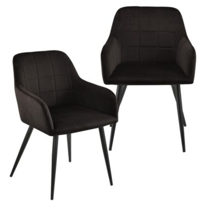 2er Set Design Armlehnstuhl Esszimmerstühle 81x49 cm in verschiedenen