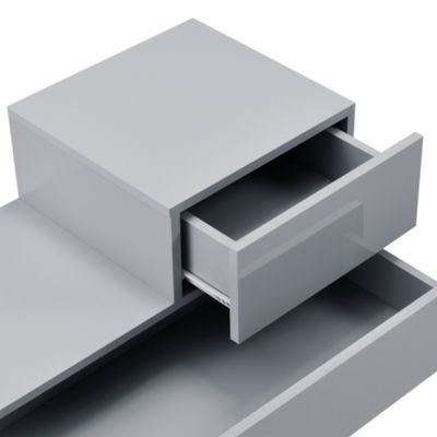 Nachttisch mit 2 Schubladen Nachtschrank Kommode Beistelltisch in