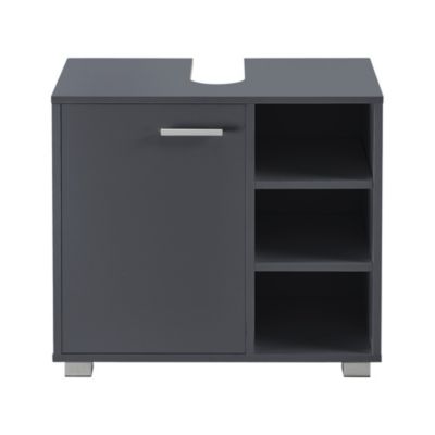 Waschbeckenunterschrank 56x60x31 cm Badschrank mit Schranktür 3