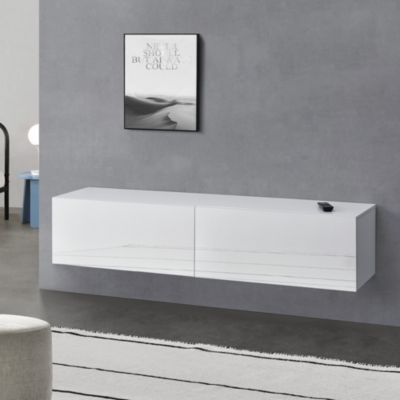 Hängeboard Hängeschrank mit Ablagefach in verschiedenen Farben, weiß