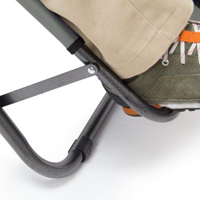 Liegestuhl klappbar, grau, relaxdays | yomonda