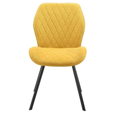 2x Stühle in verschiedenen Farben Gepolstert mit Textilbezug Esszimmer