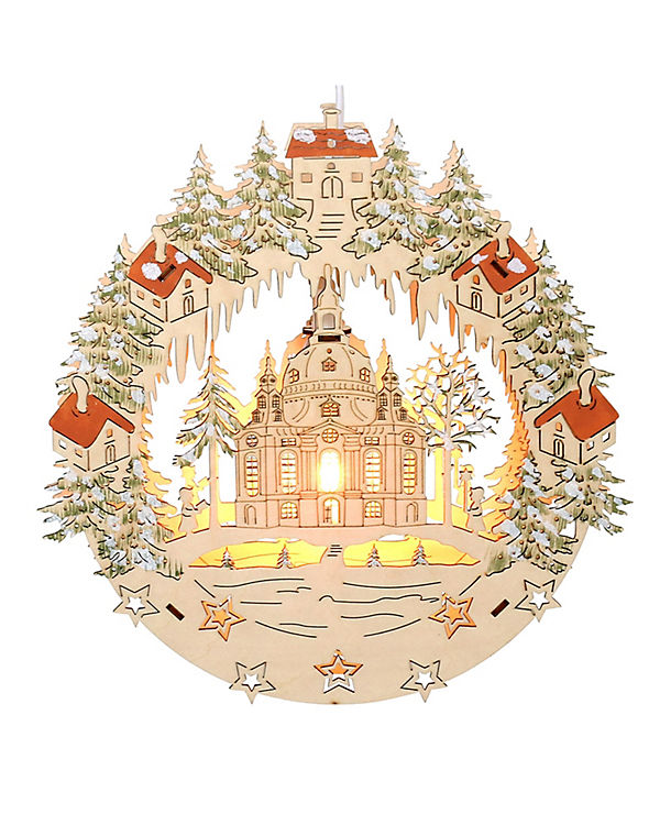 Sigro Holz Fensterbild Frauenkirche Dresden natur | 04046183588351 Sigro Holz Fensterbild Frauenkirche Dresden natur | 04046183588351