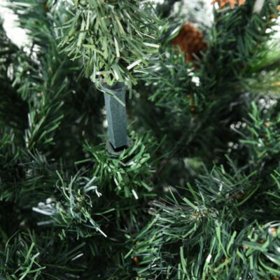 Künstlicher Weihnachtsbaum mit SchneeEffekt, grün,
