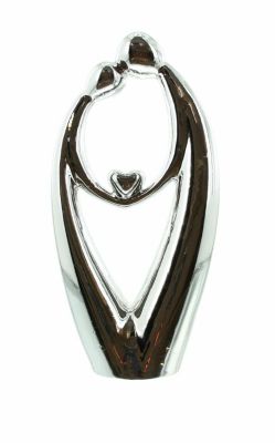 Deko-Figur Liebe Dekoartikel, silber, HOME Living | yomonda