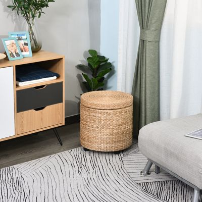 Hocker mit Stauraum, grün, HOMCOM | yomonda