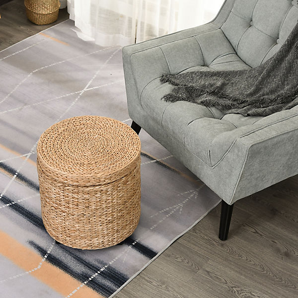 Hocker mit Stauraum, grün, HOMCOM | yomonda