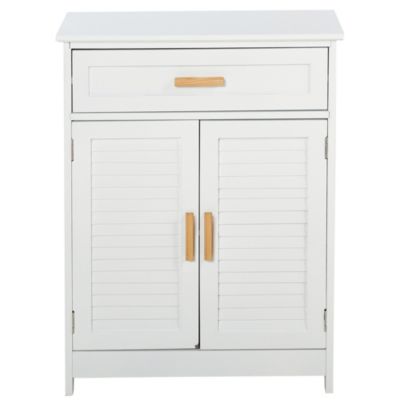 Badezimmerschrank mit Schublade, weiß, kleankin | yomonda