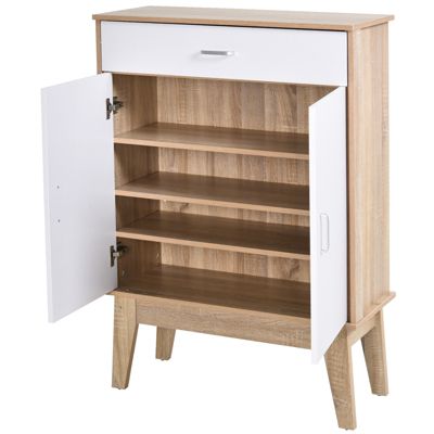 Beistellschrank, braun, HOMCOM | yomonda