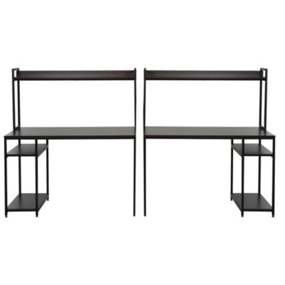 Computertisch im modernen Design, braun, HOMCOM | yomonda