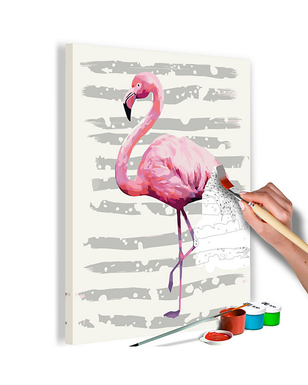 artgeist Malen nach Zahlen Schöner Flamingo mehrfarbig Gr. 40 x 60 | 05902157050684 artgeist Malen nach Zahlen Schöner Flamingo mehrfarbig Gr. 40 x 60 | 05902157050684
