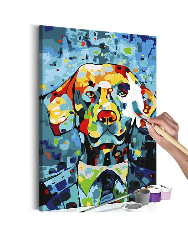 artgeist Malen nach Zahlen Hund (Porträt) mehrfarbig Gr. 40 x 60 | 05902157050585 artgeist Malen nach Zahlen Hund (Porträt) mehrfarbig Gr. 40 x 60 | 05902157050585