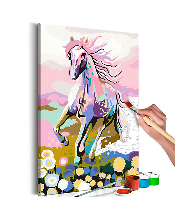 artgeist Malen nach Zahlen Märchenhaftes Pferd mehrfarbig Gr. 40 x 60 | 05902157049800 artgeist Malen nach Zahlen Märchenhaftes Pferd mehrfarbig Gr. 40 x 60 | 05902157049800