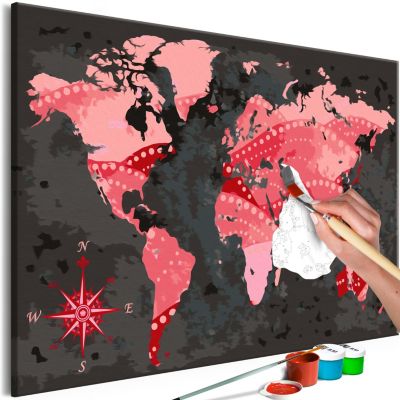 artgeist Malen nach Zahlen World of Cinematography mehrfarbig Gr. 60 x 40 | 05902157051148