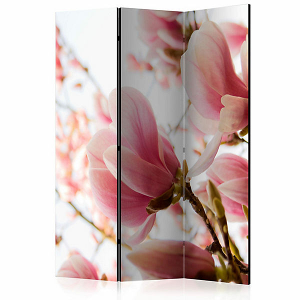 Paravent Pink magnolia [Room Dividers]