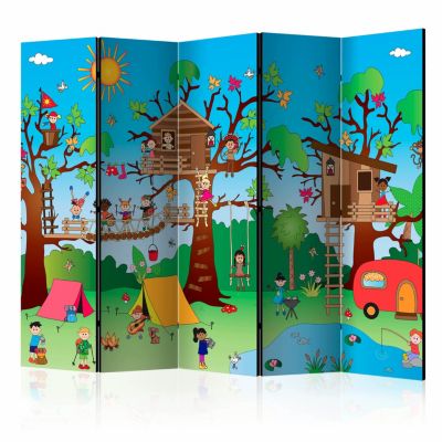 Paravent Happy Children Ii Room Dividers Mehrfarbig Artgeist Yomonda