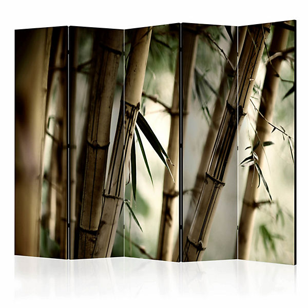 Paravent Fog and bamboo forest II [Room Dividers]