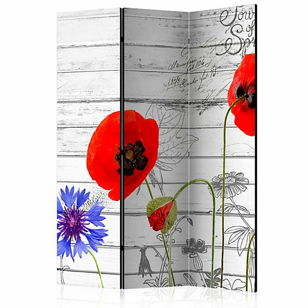 Paravent Wildflowers [Room Dividers]