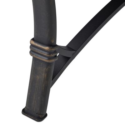 Feuerschale 90 cm Durchmesser, gold, relaxdays | yomonda