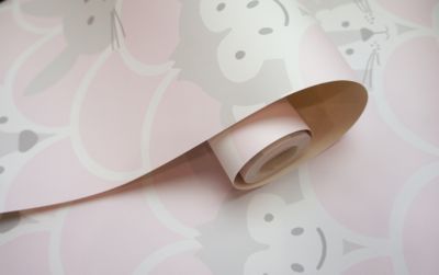 Papiertapete Peek a Boo Pink, 10 m x 53 cm, pink, Holden | yomonda