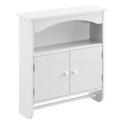 Badezimmerschrank 61x53x15cm mit Handtuchhalter Wandschrank Schrank in