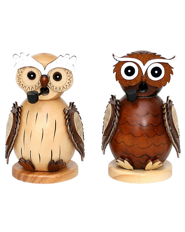 Sigro Holz Räucherfigur Eule natur | 04046183561811 Sigro Holz Räucherfigur Eule natur | 04046183561811