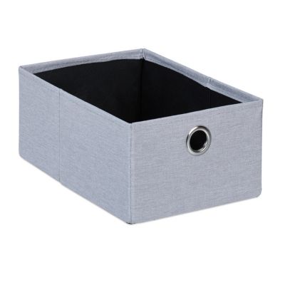 Sitzbank mit Stauraum, grau, relaxdays | yomonda