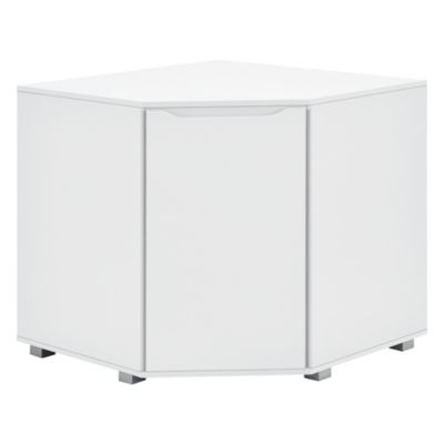 Eckschrank Eckkommode Wohnzimmerschrank 76,5x78 x78cm Büroschrank in