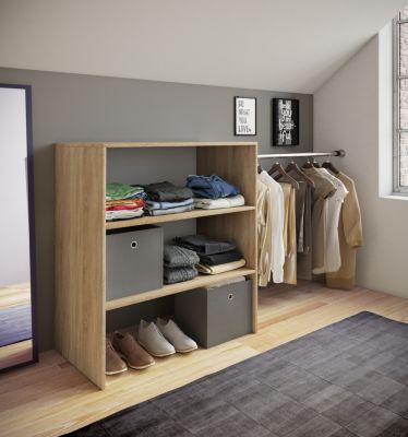 Kleiderschrank Wandständer Begehbarer Schrank Kleider Regal Garderobe