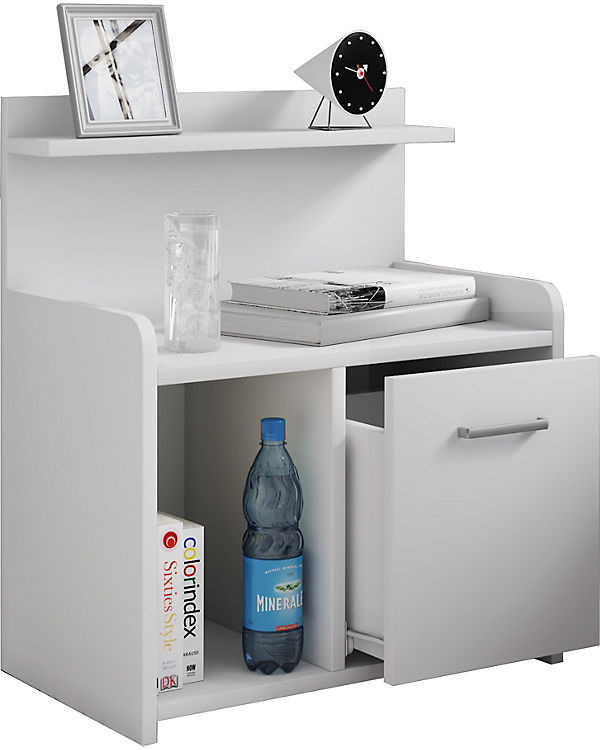 VCM Hoher Nachtschrank Beistelltisch Schublade Konsole Boxspring Nachttisch Nilasa weiß | 04051814403880 VCM Hoher Nachtschrank Beistelltisch Schublade Konsole Boxspring Nachttisch Nilasa weiß | 04051814403880