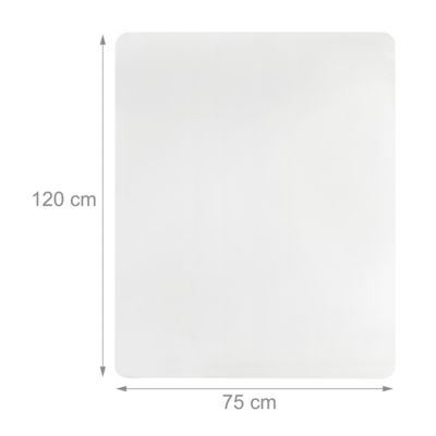 Bodenschutzmatte Bürostuhl transparent, farblos, relaxdays | yomonda