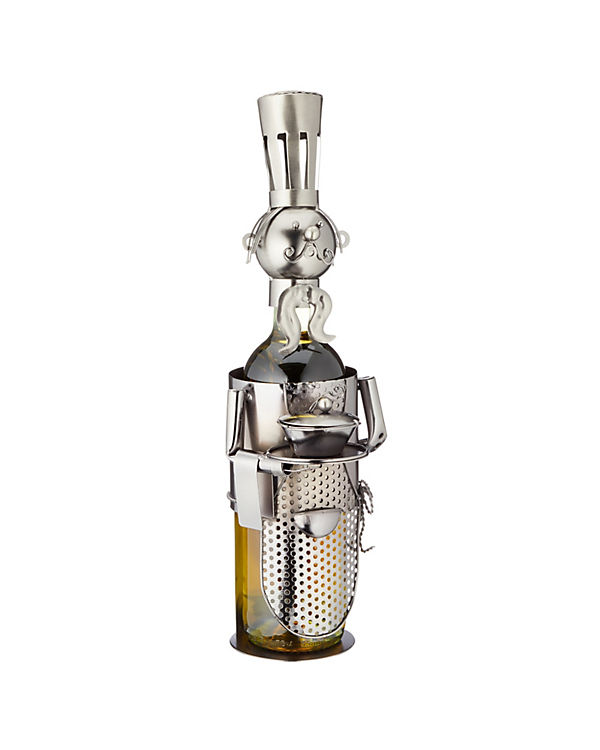 HTI-Living Weinflaschenhalter Chef de Cuisine silber | 04250648947472 HTI-Living Weinflaschenhalter Chef de Cuisine silber | 04250648947472