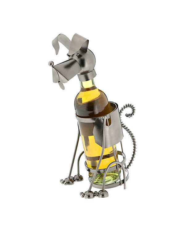 HTI-Living Weinflaschenhalter Hund silber | 04250648947533 HTI-Living Weinflaschenhalter Hund silber | 04250648947533