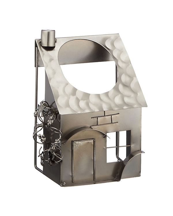 HTI-Living Weinflaschenhalter Haus silber | 04250648947540 HTI-Living Weinflaschenhalter Haus silber | 04250648947540