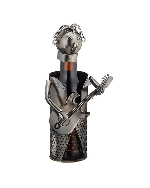 HTI-Living Bierflaschenhalter Gitarre silber | 04250648947588 HTI-Living Bierflaschenhalter Gitarre silber | 04250648947588