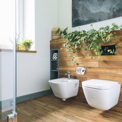 Toilettenpapierhalter selbstklebend, silber, relaxdays | yomonda