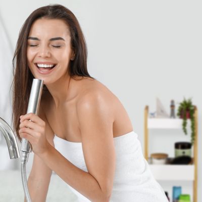 Badregal mit 3 Körben, weiß, relaxdays | yomonda