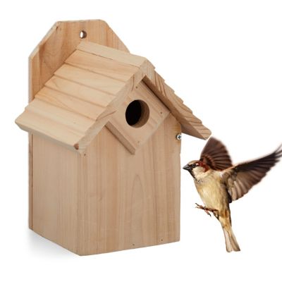 windyday Nistkasten Vogelhaus Brutkasten Nisthilfe Vogelnistkasten aus Massivholz,Holz-Nistkasten für Nistkasten 