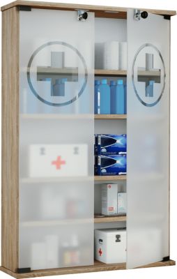 Medizinschrank Arzneischrank Erste Hilfe Medikamentenschrank XXL Honula