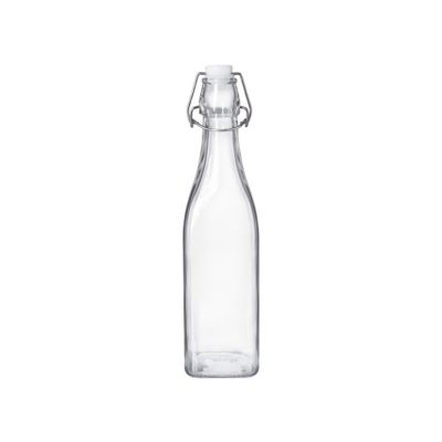 BUTLERS SWING Flasche mit Bügelverschluss 500ml transparent | 04035644467069